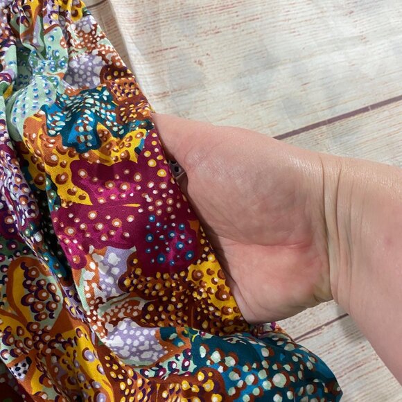 Kika Vargas X Target Women's Floral Long Sleeve Mini Dress - Small - Picture 10 of 13